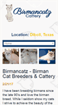 Mobile Screenshot of birmancatz.com